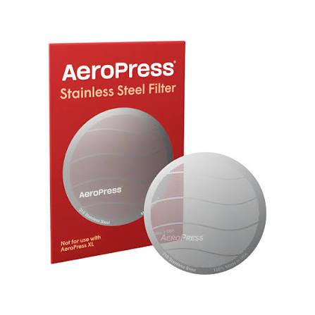 Aeropress stainless steel filter