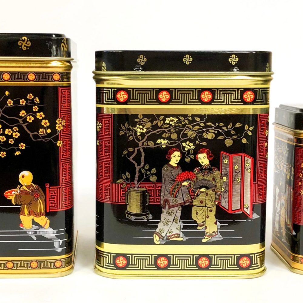 Japanese Tea Tin/Caddy