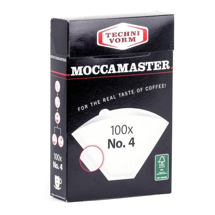 Moccamaster #4 White Paper Filters