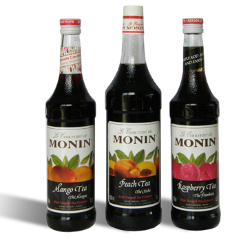 French Monin Tea Syrups