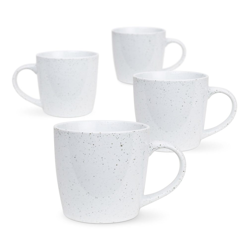 Robert Gordon White Granite Mug- 4pk