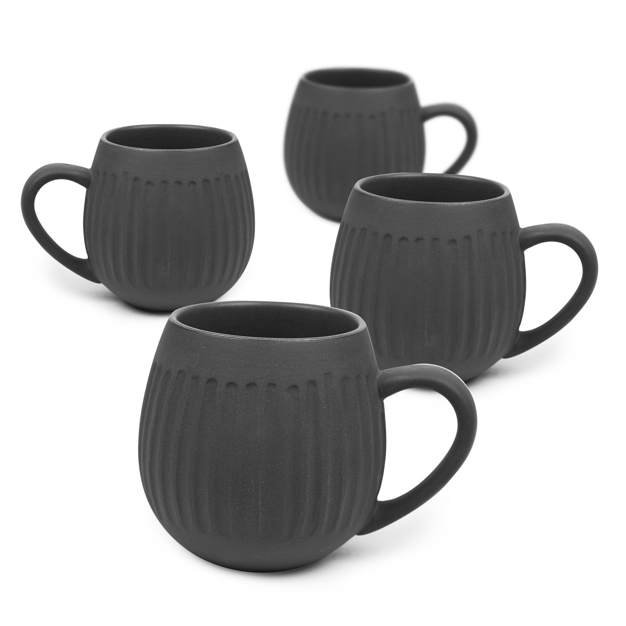 Robert Gordon Black Clay Hug Me Mug - 4 Pack