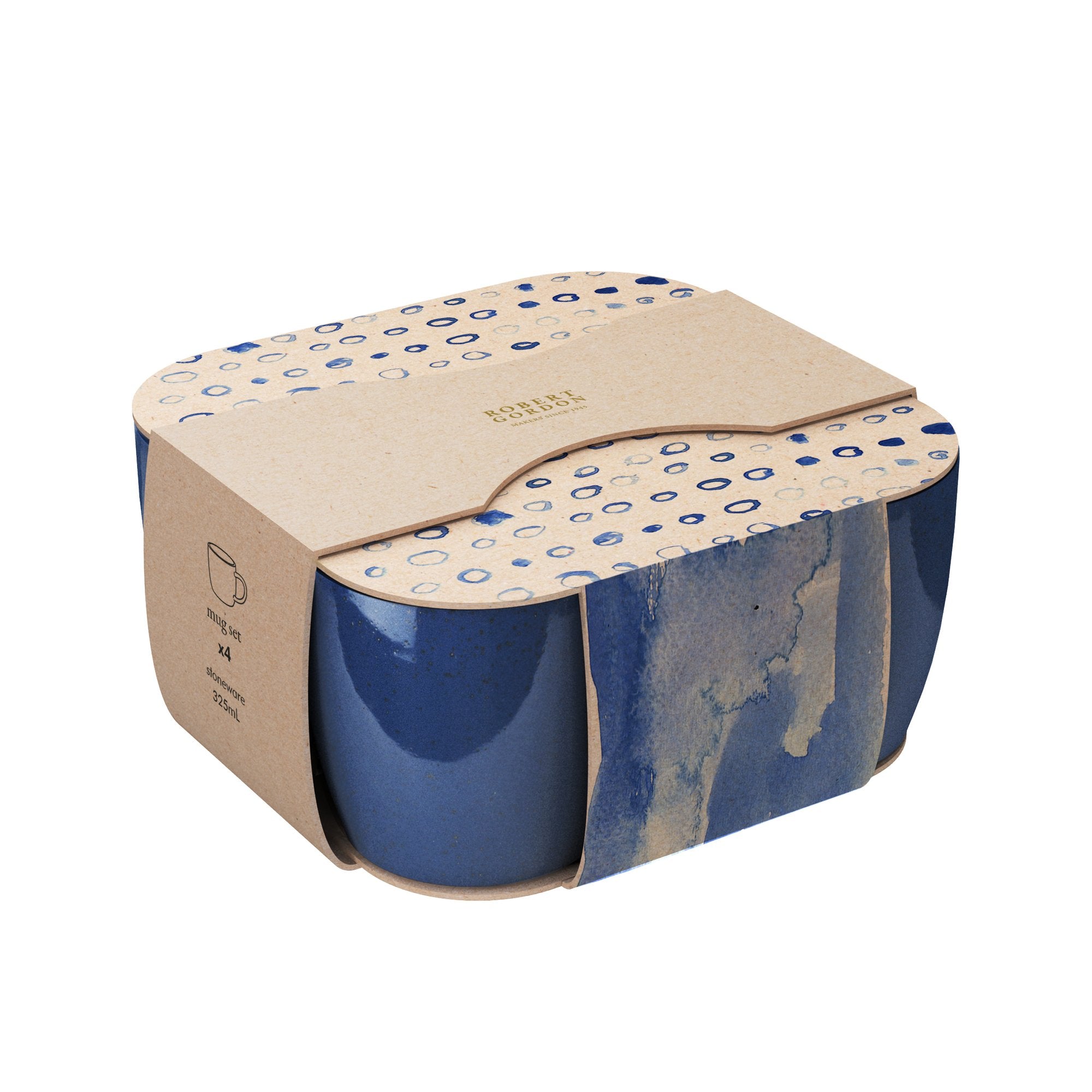 Robert Gordon Blue Granite Mug- 4pk - Image 2