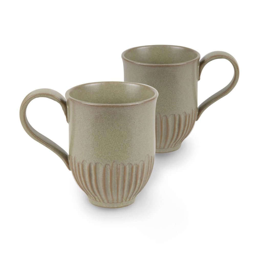 Robert Gordon Olive Crafted Mug- 2pk